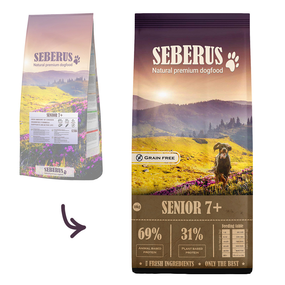 Seberus Senior 7+ hondenvoer