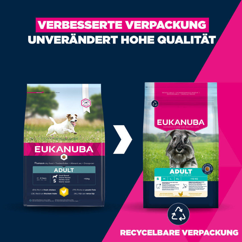 Eukanuba Active Adult Small Breed kip hondenvoer