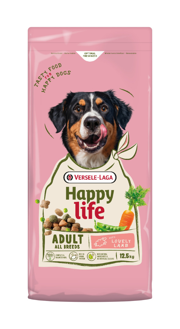 Happy Life Adult Agneau pour chien