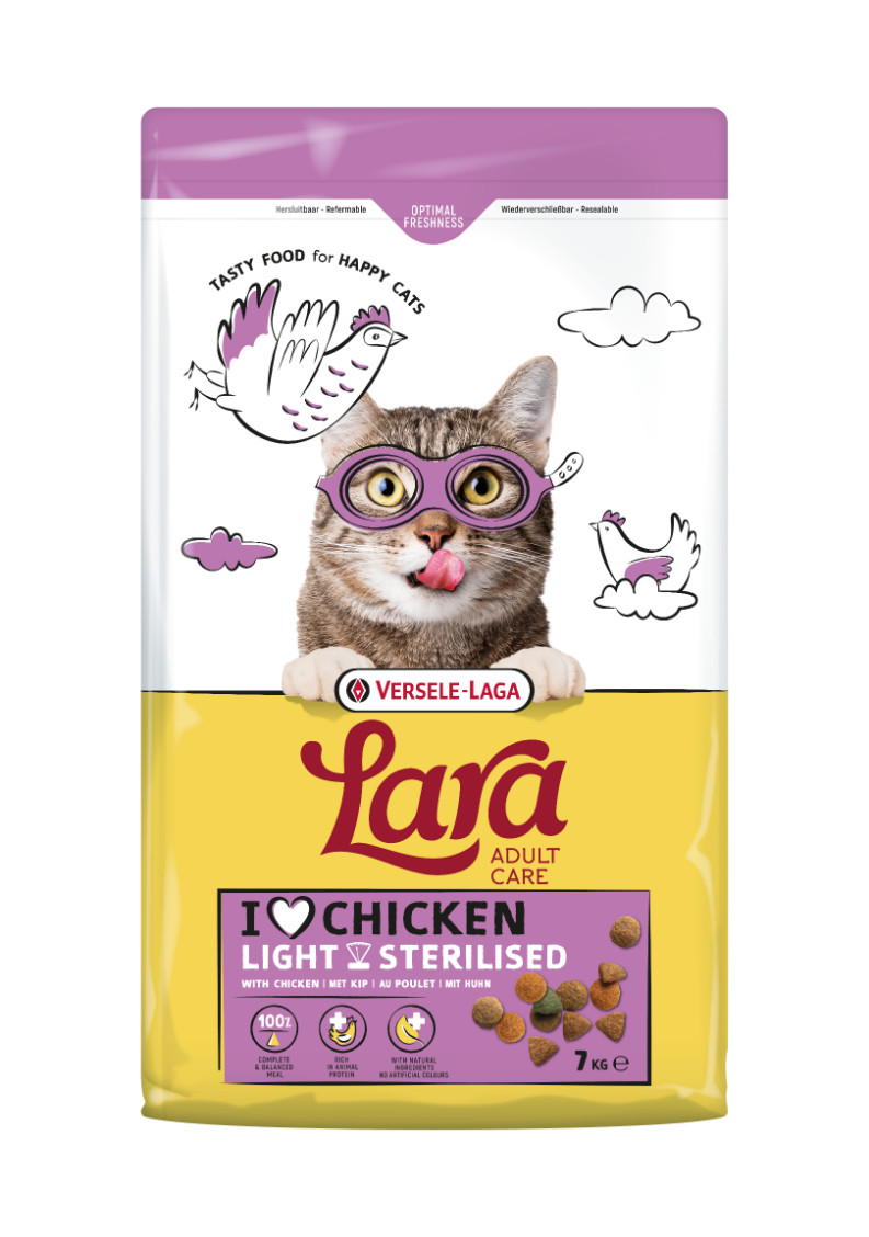 Versele-Laga Lara Adult Sterilised poulet pour chat