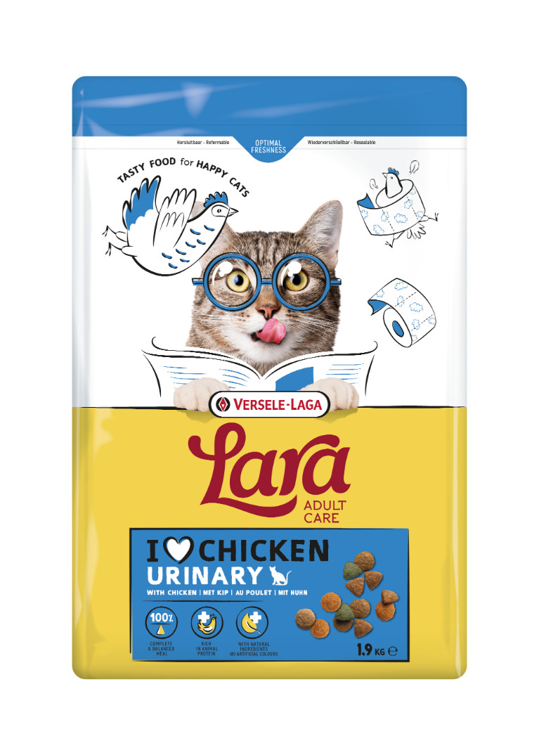 Versele-Laga Lara Adult Urinary Care au poulet pour chat