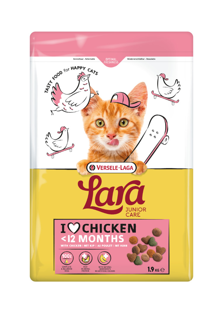 Versele-Laga Lara Junior poulet pour chaton