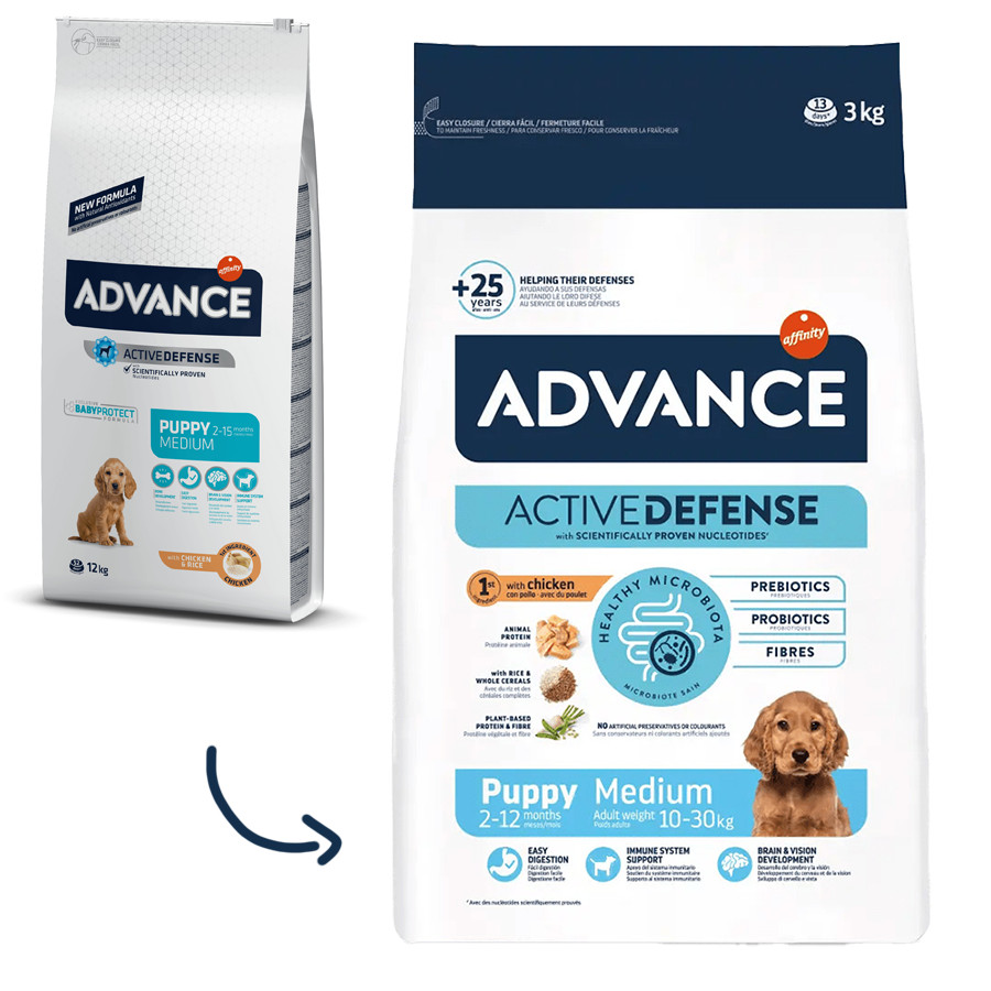 Advance Puppy Protect Medium hondenvoer Advance Puppy Protect Medium hondenvoer