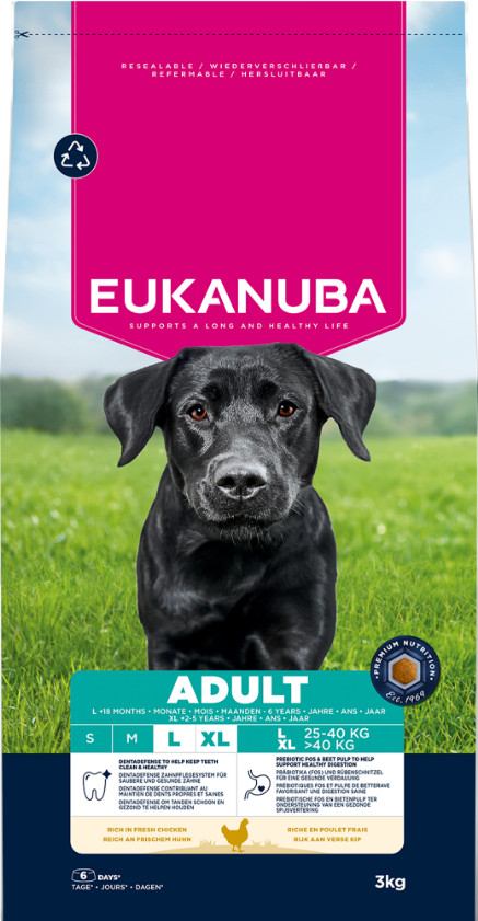 Eukanuba Active Adult Large Breed au poulet pour Chien