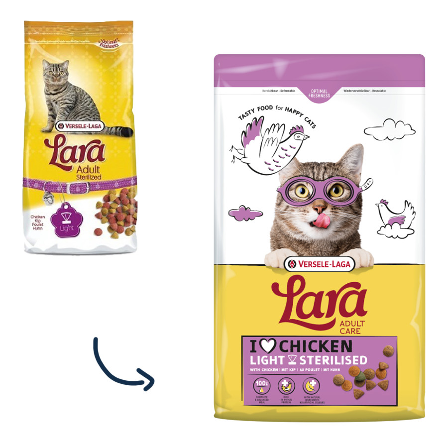 Versele-Laga Lara Adult Sterilised poulet pour chat