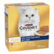 Gourmet Gold Mousse thon foie dinde boeuf pâtée pour chat (85 g)