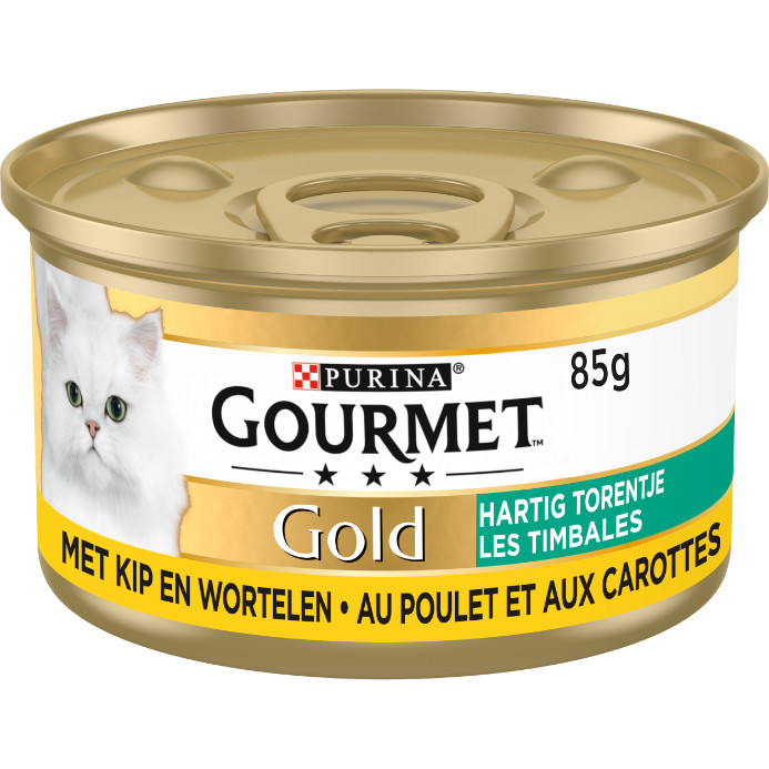 Gourmet Gold Tourelle Poulet et carotte chat