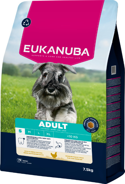 Eukanuba Active Adult Small Breed kip hondenvoer Eukanuba Active Adult Small Breed kip hondenvoer