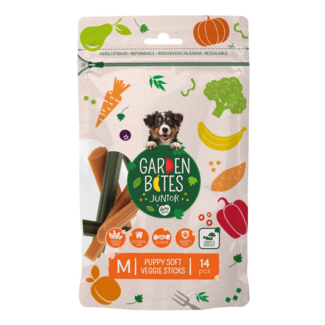 Garden Bites Puppy Soft Veggie Sticks hondensnack