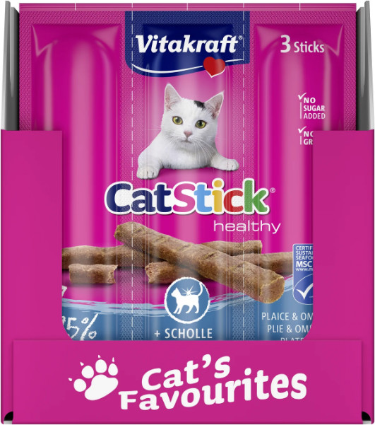 Vitakraft Catstick Healthy plie & omega-3 pour chats Vitakraft Catstick Healthy plie & omega-3 pour chats