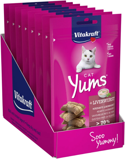 Vitakraft Cat Yums met lever kattensnack