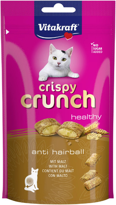 Vitakraft Crispy Crunch anti haarbal kattensnack (60 g)