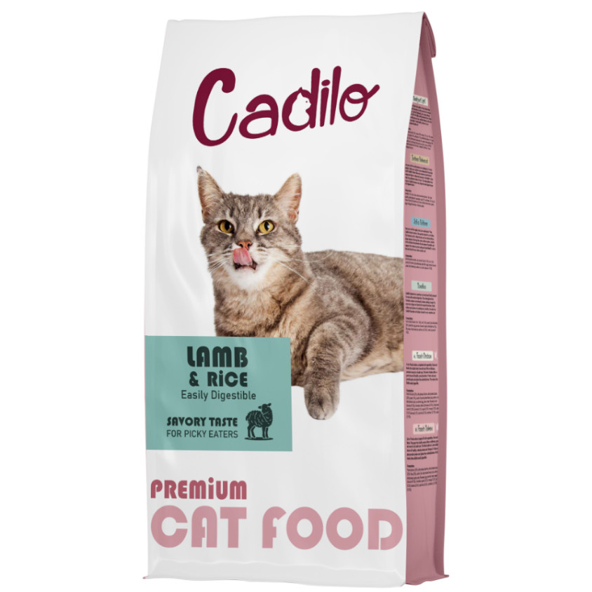 Cadilo Adult met lam en rijst - premium kattenvoer Cadilo Adult met lam en rijst - premium kattenvoer