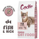 Cadilo Adult mit Fisch und Reis - Katzenfutter ohne Weizengluten