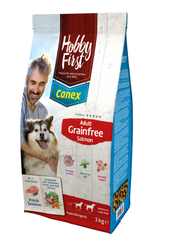 HobbyFirst Canex Adult zalm graanvrij hondenvoer