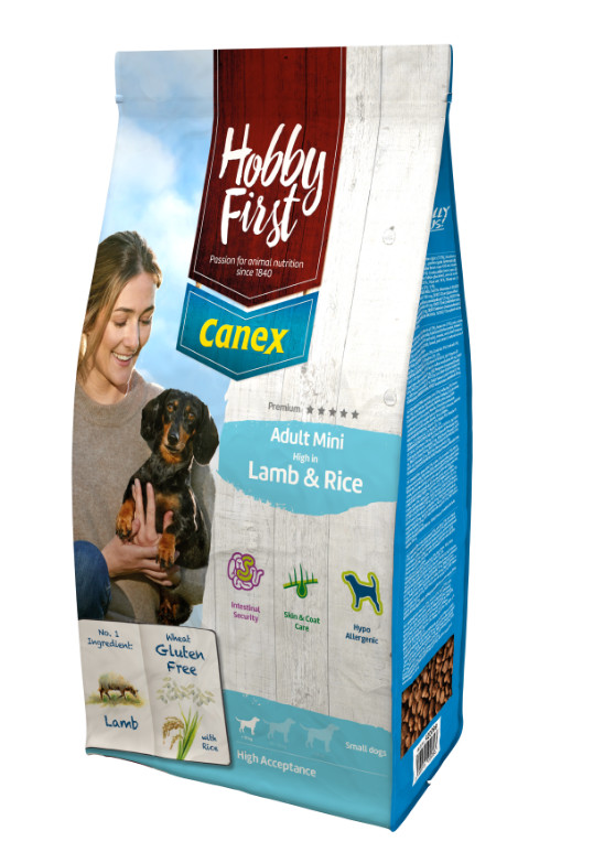 HobbyFirst Canex Adult Mini met lam en rijst hondenvoer