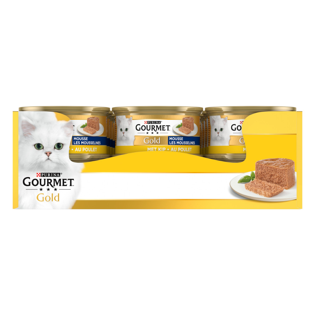 Gourmet Gold Mousse Huhn Katzenfutter Gourmet Gold Mousse Huhn Katzenfutter