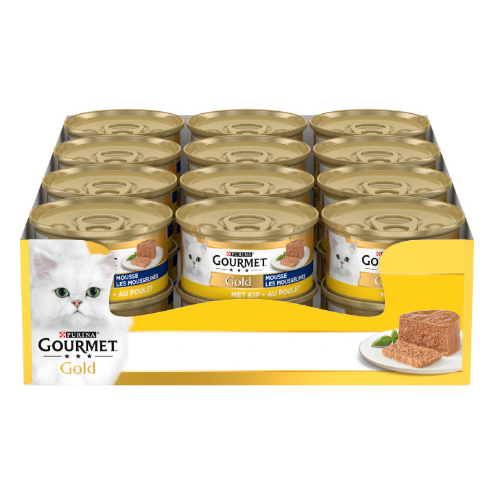Gourmet Gold Mousse Huhn Katzenfutter Gourmet Gold Mousse Huhn Katzenfutter