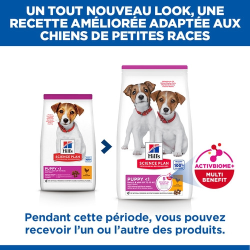 Hill's Puppy Small & Mini poulet pour chiot Hill's Puppy Small & Mini poulet pour chiot