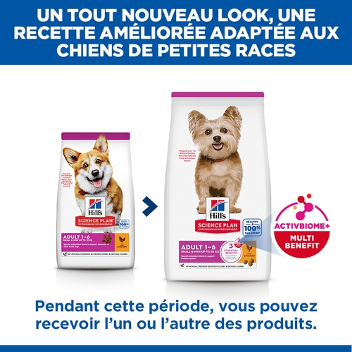 Hill’s Adult Small & Mini au poulet pour chien