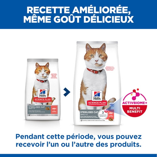 Hill's Adult Sterilised Cat met zalm kattenvoer