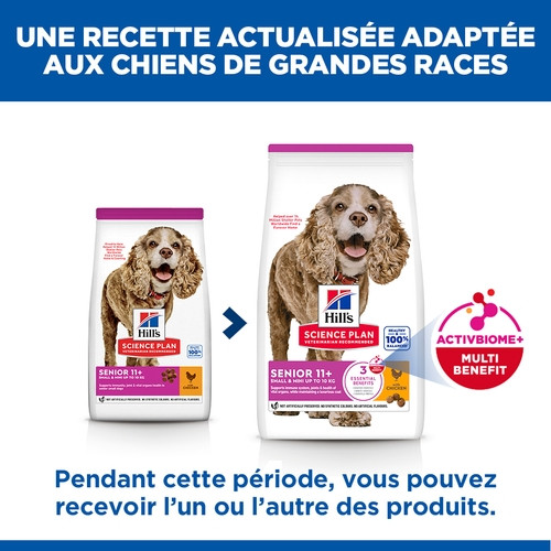 Hill's Senior Small & Mini au poulet pour chien