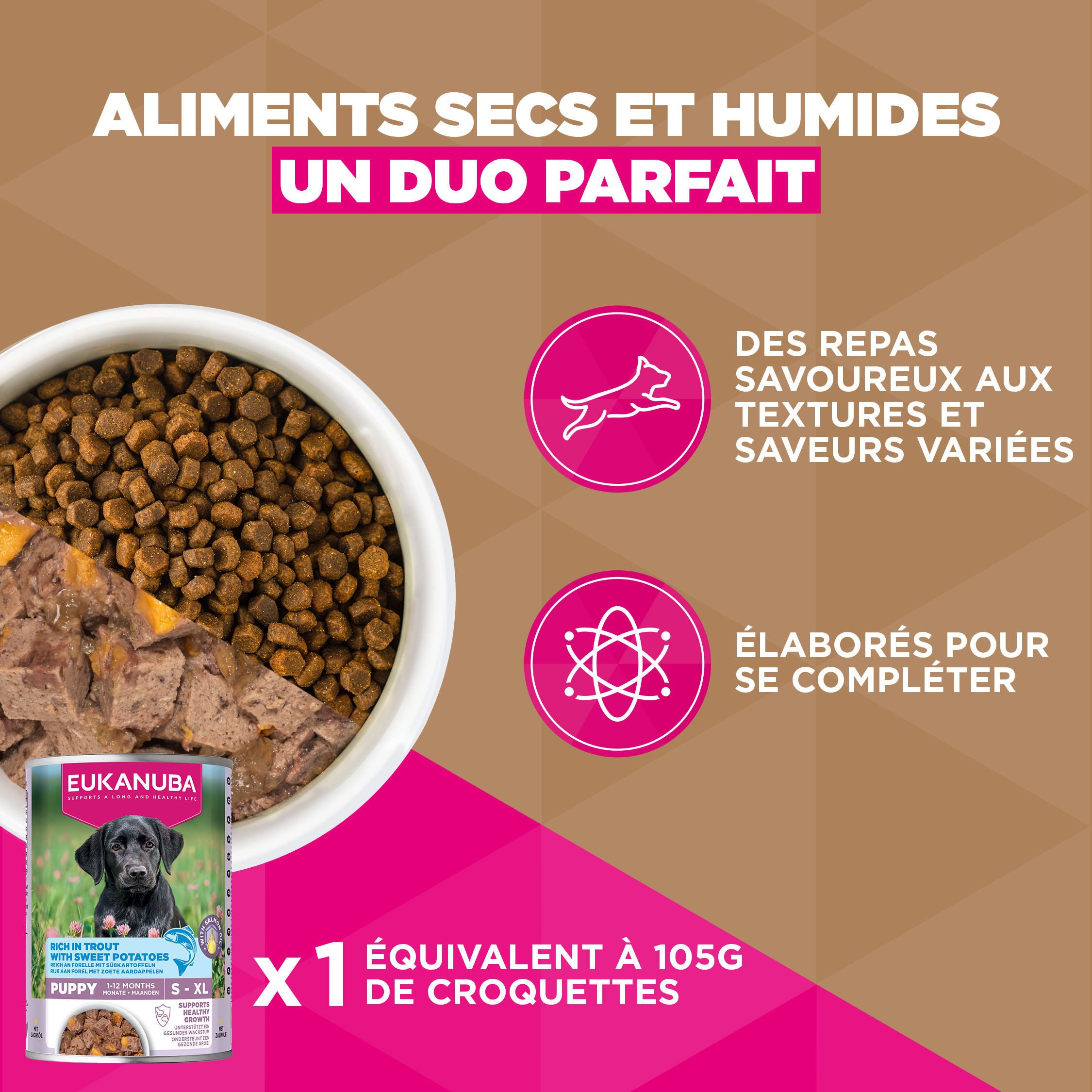 Eukanuba Puppy & Junior S/M graanvrij zeevis hondenvoer