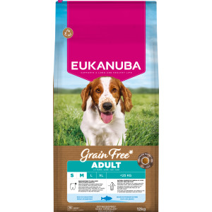 Eukanuba Adult S/M graanvrij zeevis hondenvoer