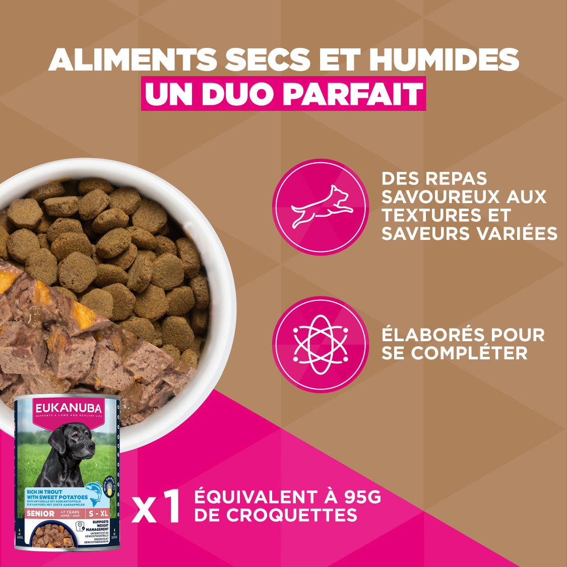 Eukanuba Senior Large met oceaanvis graanvrij hondenvoer