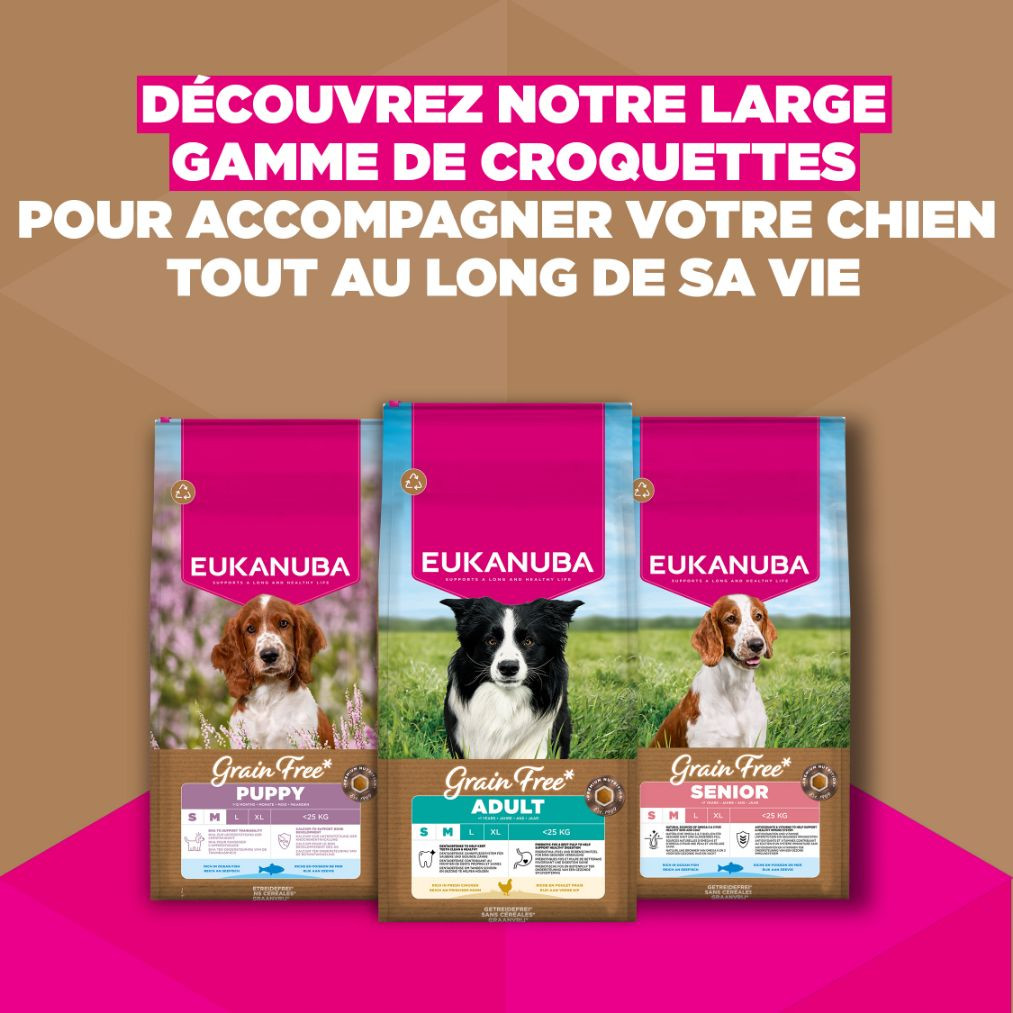 Eukanuba Adult Small & Medium kip graanvrij hondenvoer