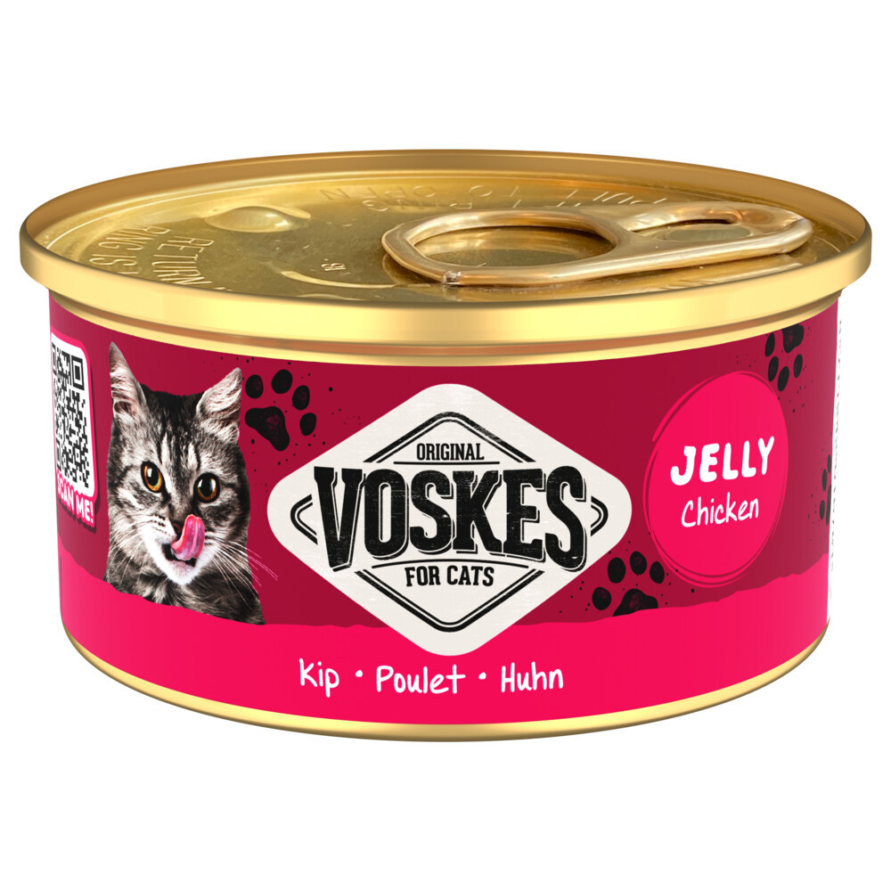 Voskes Jelly kip natvoer kat