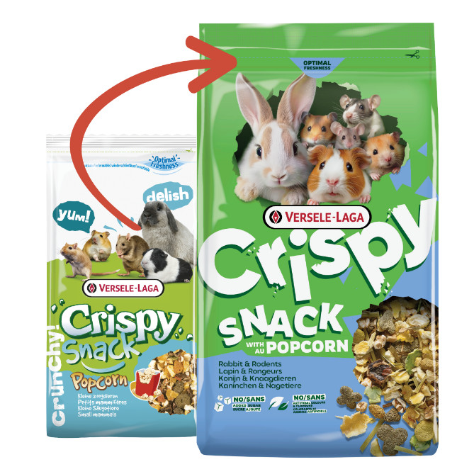Versele-Laga Crispy pour lapins et rongeurs