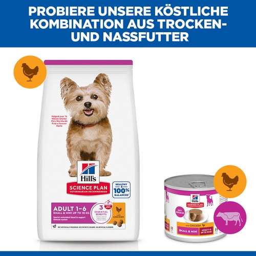 Hill's Adult Small & Mini Huhn Hundefutter