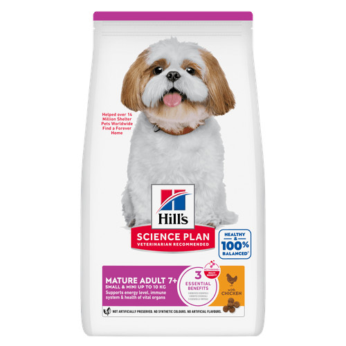 Hill's Science Plan Mature Adult Small & Mini au poulet pour chien