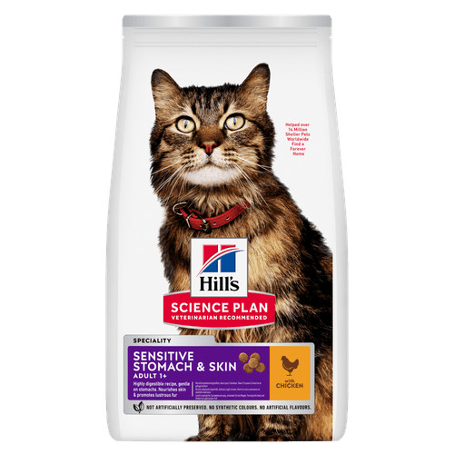 Hill's Adult Sensitive Stomach & Skin Katzenfutter