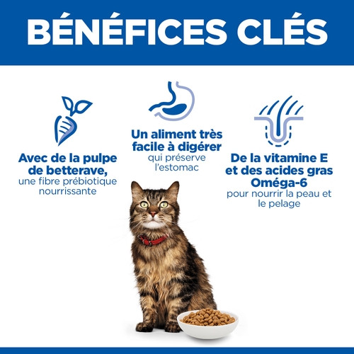 Hill's Adult Sensitive Stomach & Skin pour chat