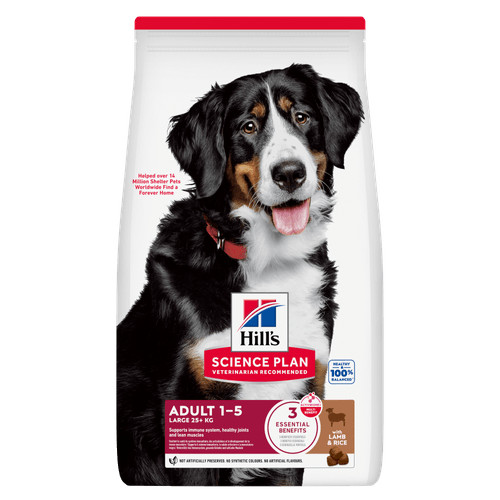 Hill's Adult Large Breed Lamm & Reis Hundefutter