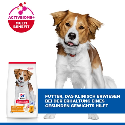 Hill's Adult Light Medium mit Huhn Hundefutter