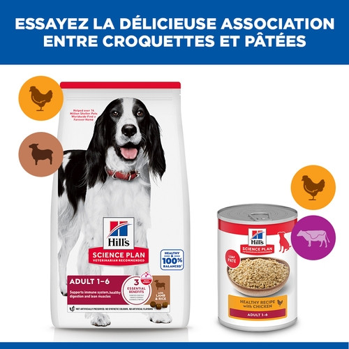 Hill's Adult Medium à l’agneau et riz pour chien