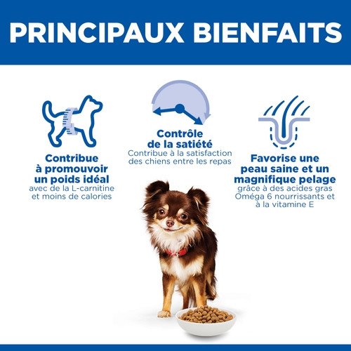 Hill's Adult Light Small & Mini au poulet pour chien