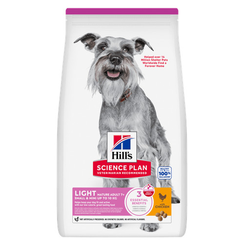 Hill's Mature Adult Light Small & Mini Huhn Hundefutter