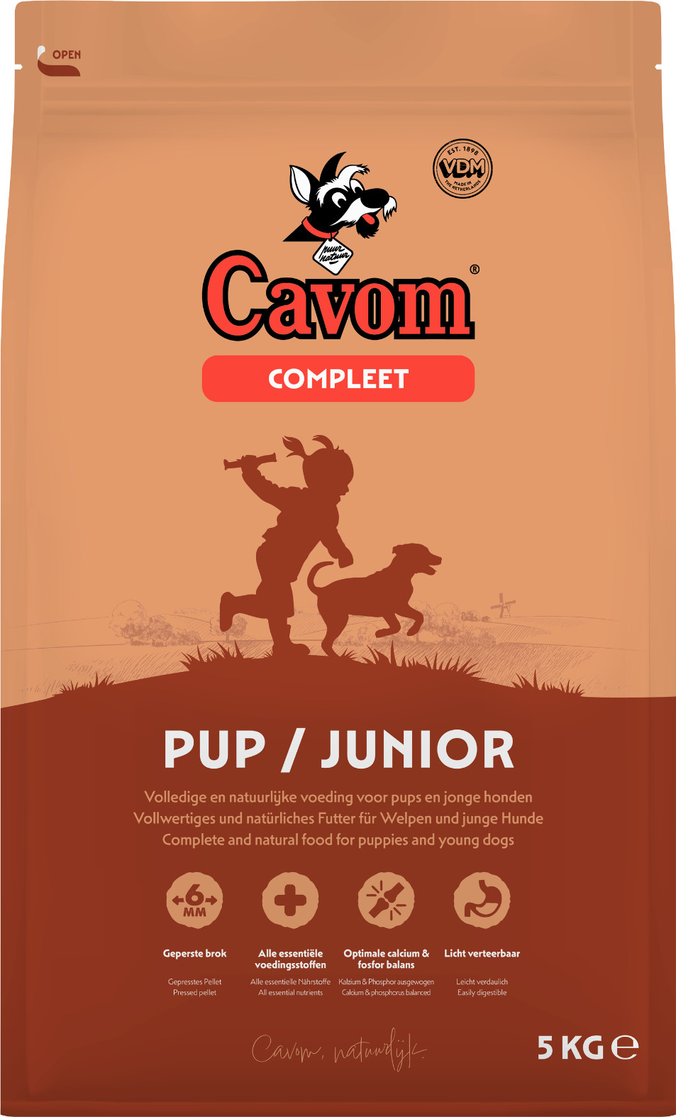 Cavom Compleet Puppy et Junior pour chiot