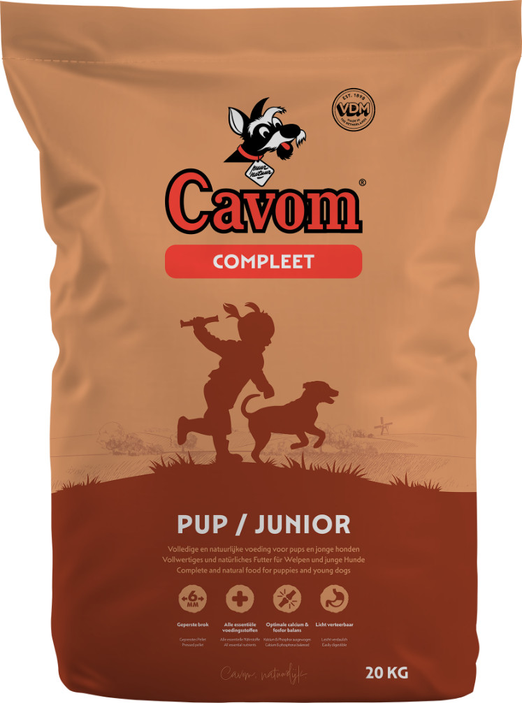 Cavom Compleet Puppy et Junior pour chiot