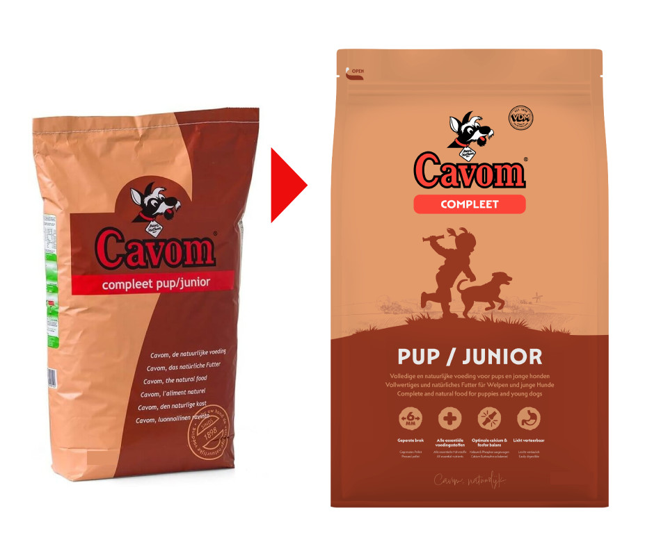 Cavom Compleet Puppy et Junior pour chiot