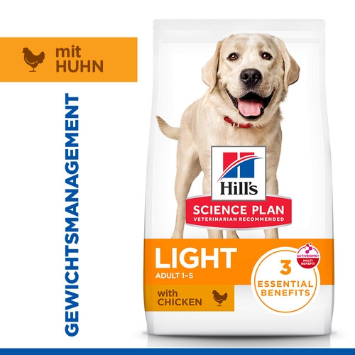 Hill's Adult Light Large Breed Huhn Hundefutter