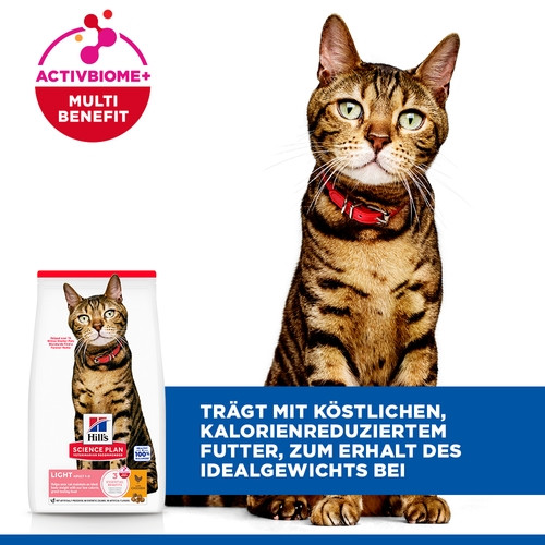 Hill's Adult Light mit Huhn Katzenfutter