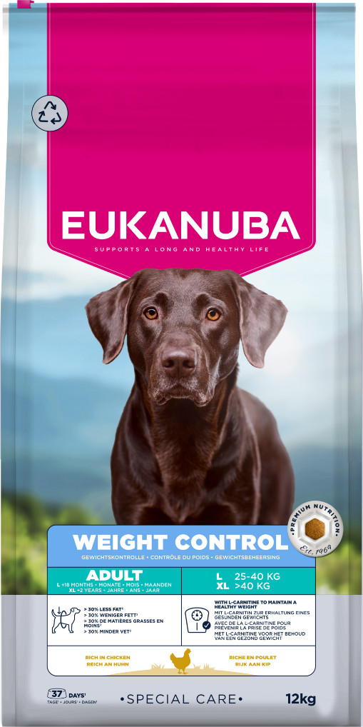 Eukanuba Special Care Adult Weight Control Large / Extra Large pour chien