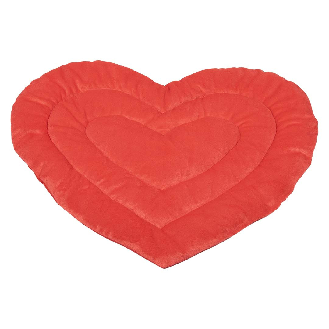 Be Mine kattenplaid hartvorm rood