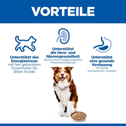 Hill's Mature Adult 7+ mit Huhn Hunde-Nassfutter (Dosen 370g)