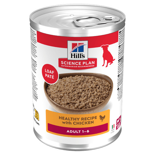 Hill's Adult poulet pour chien (boîte 370 g)